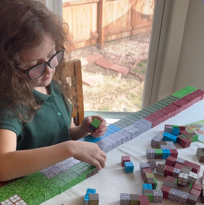 Et si ton enfant construisait SON monde pixelisé... sans écran ? 🎮✨ - Pack Découverte